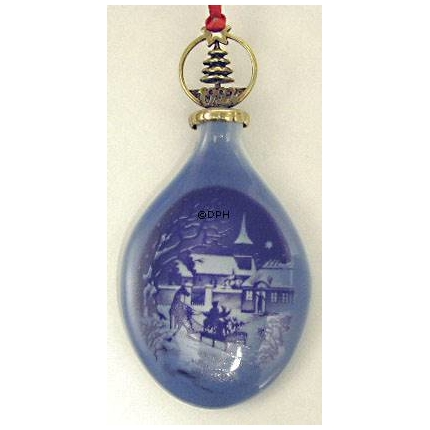1992 Bing & Grondahl X-mas Ornament, Christmas Drop