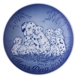 Dalmatian with puppies 2015, Bing & Grondahl Mother's Day plate