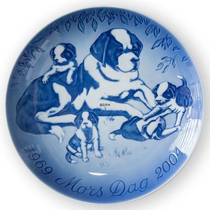 LARGE 23cm 2004 Mother's Day JUBILEE plate, Bing & Grondahl
