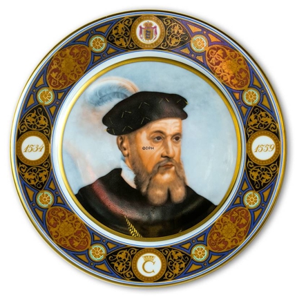 King's plate Christian III, Bing & Grondahl