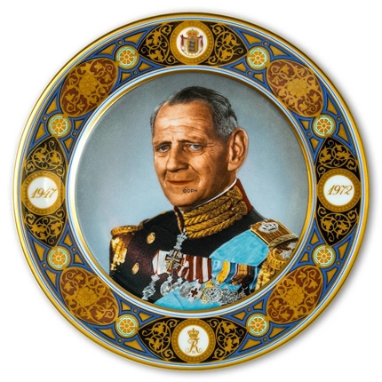 Kongeplatte, Frederik IX, Bing & Grøndahl