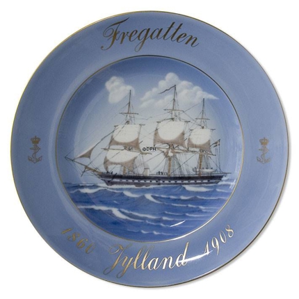 Fregatten Jylland 100 Years Plate 1860-1908, Bing & Grondahl in1983