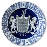 City Arms plate, Furmakers union, Bing & Grondahl