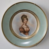 Bing and Grondahl NAPOLEON plate with Maria Louise, Duchess of Parma