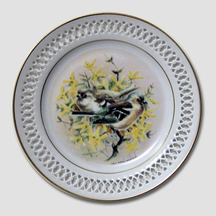 Bing & Grondahl Plate, Songbirds, Chaffinch