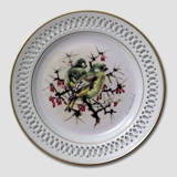 Bing & Grondahl Plate, Songbirds, Greenfinch