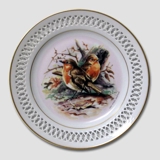 Bing & Grondahl Plate, Songbirds, Robin