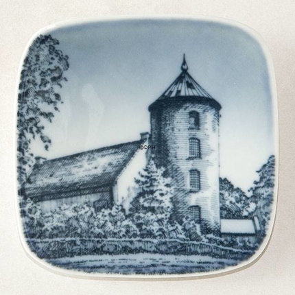 Bowl / Plate with Skanderborg Castle Church, Bing & Grondahl
