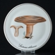 Plate in the Mushroom-series, Delicious Milky-Cap, Bing & Grondahl