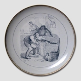 H. C. Andersens Eventyrplatte, Store Claus og Lille Claus nr. 8, Bing & Grøndahl