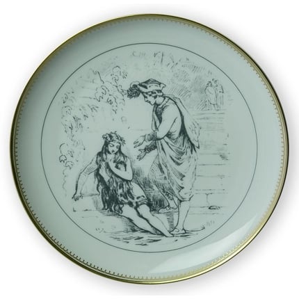 Hans Christian Andersen fairy tale plate, The Little Mermaid no. 12, Bing & Grondahl