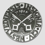City Arms plate, Nestvediensis insignia CIV