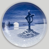 Memorial plate, Pro Patria (For the Fatherland), Bing & Grondahl