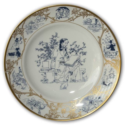 1805-1975 Memorial plate, Hans Christian Andersen