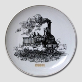 1847-1972 DSB (Danish Railways) Memory plate, Bing & Grondahl