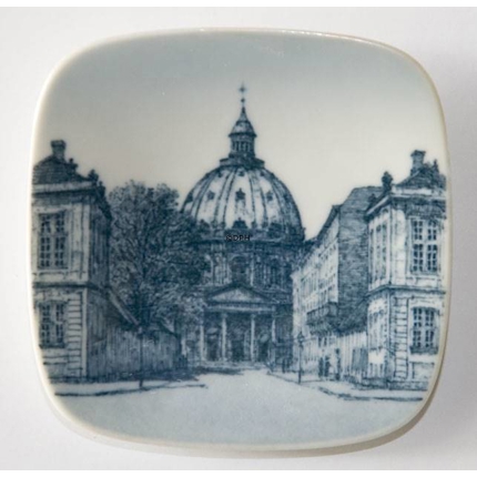 Plate with The Marble Church, Bing & Grondahl