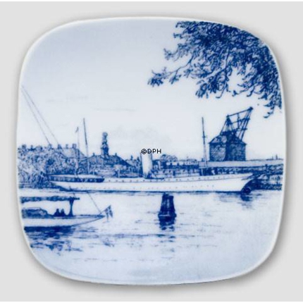 Plate with the Royal yacht, Bing & Grondahl