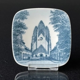 Bowl/Plate (mini) with Grundtvig church, Bing & Grøndahl