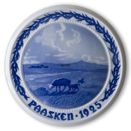The Lost Sheep in the Moor 1925, Bing & Grondahl Easter plate