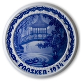 Frederiksberg Garden 1934, Bing & Grondahl Easter plate