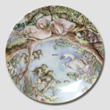 Bradex plate in the series Hans Christian Andersen The Ugly Duckling