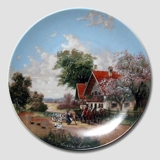 Plate no 5 in the series "Idyllic Countrylife", Seltmann
