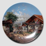 Plate no 6 in the series "Idyllic Countrylife", Seltmann