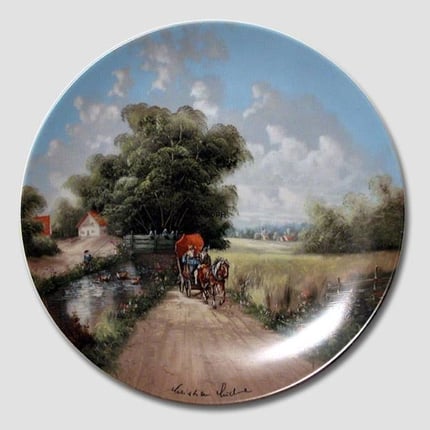 Plate no 8 in the series "Idyllic Countrylife", Seltmann