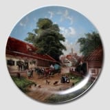 Plate no 9 in the series "Idyllic Countrylife", Seltmann