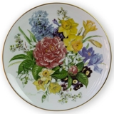 Hutschenreuter, Plate no 1 in serie Bands Bouquets of the Season