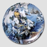 Hutschenreuter, Plate in the series Winterbirds
