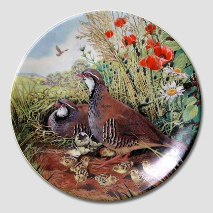Plate no 2 in the series "European Wild Birds", Royal Grafton