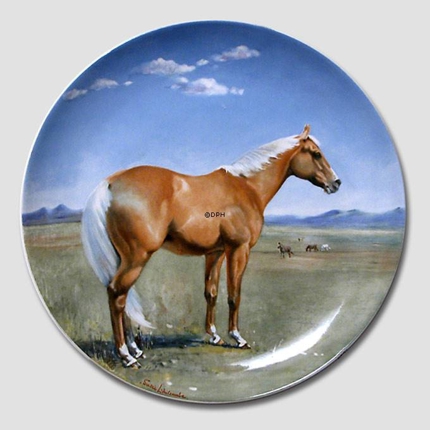 Plate in the series "Thoroughbred Horses", Spode