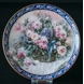 W S George, Plate, "Roses" in the series of Lena Liu's Basket Bouguets