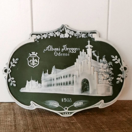 1908 Wedgwood, Brauerei-Platte, Albani