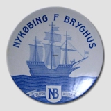 Aluminia, Bryggeriplatte, Nykøbing f. Bryghus