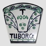 1904 Aluminia, Brewery plate, Tuborg