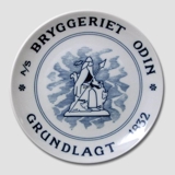 1982 Bryggeriplatte, Bryggeriet Odin