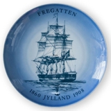 Ship plate, The Frigate Jutland 1979, Bing & Grondahl