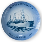 Ship plate Selandia 1988, Bing & Grondahl