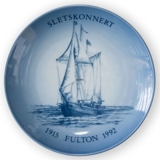 Ship plate Fulton 1992, Bing & Grondahl