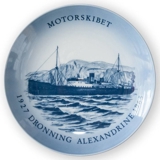 Skibsplatte, Dronning Alexandrine 1993, Bing & Grøndahl
