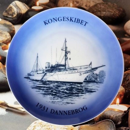 Skibsplatte, Kongeskibet Dannebrog 2010, Bing & Grøndahl