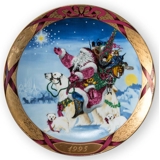 1995 Santa Claus platte, Bing & Grøndahl