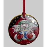 2000 Bing & Grøndahl Santa Claus på rejse ornament