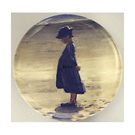 P. S. Krøyer Mädchen in Blau, Bing & Gröndahl