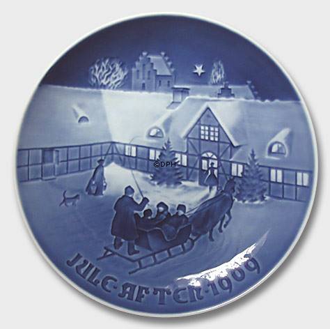 Weihnachtsteller von Bing & Gröndahl ab 1904 