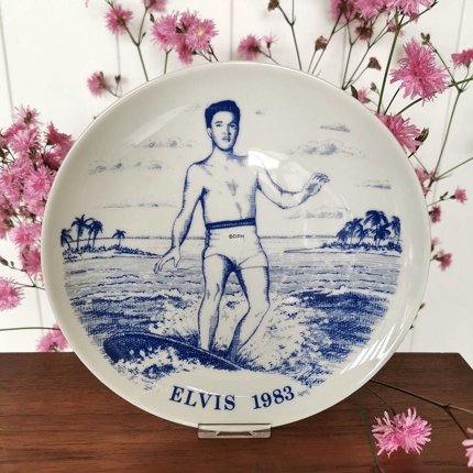 1983 Elvis Teller, Corell Porzellan Dänemark