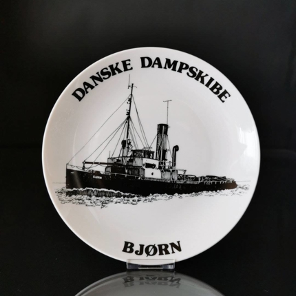 Björn, Dänische Dampfschiffe Teller no. 2