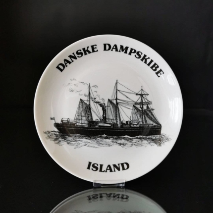 Island, Danske Dampskibe platte nr. 7